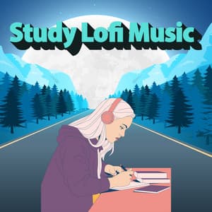 Lofi Study Road - Chill Lo Fi HipHop For Studying - Study Lofi Music
