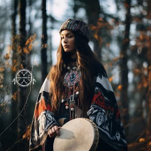 Timeless Spirit Drum: Native Drum Rhythms, Flute Mysticism, Ancestral Guard of the Soul - Shamanic Drumming World