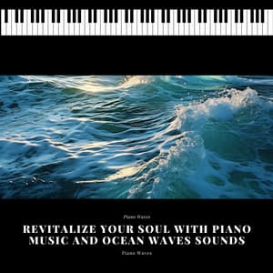 Revitalize Your Soul with Piano Music and Ocean Waves Sounds - Piano Waves