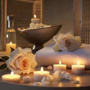 Spa Iluminado Por Velas: Serenidad Junto Al Fuego Cantos Del Spa - Naturaleza Calma
