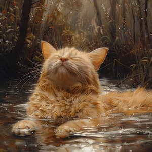 Río De Serenidad Y Música Suave Y Relajante Para Gatos - Proyecto de música para gatos durmiendo