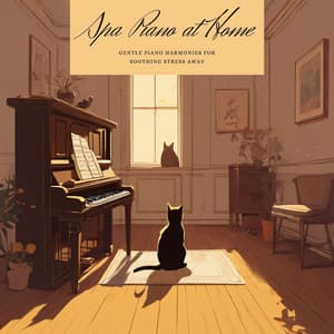 Spa Piano at Home - Gentle Piano Harmonies for Soothing Stress Away, Perfect for Home and Spa - Jazz Piano Essentials