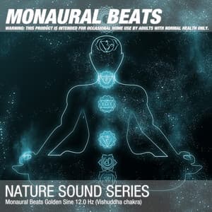 Monaural Beats Golden Sine 12.0 Hz - Binaural Beats