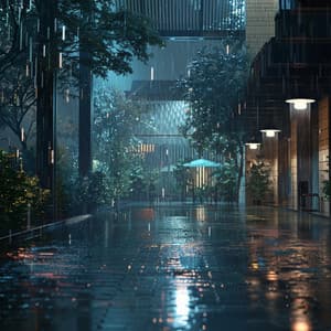 Gentle Rain Music for Deep Sleep Serenity - Relax Meditation Sleep