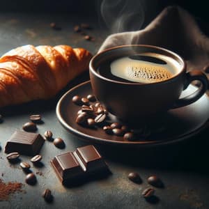 Sorso di caffè: Inizia la giornata con una tazza di caffè - Caffè italiano lounge