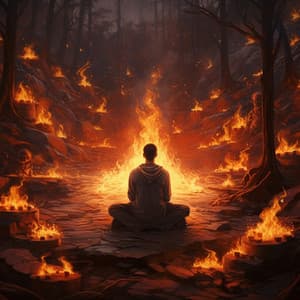 Meditation Flames: Fire's Calm - Reiki Music Energy Healing