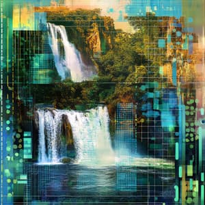 Pixelated Dreamscape Disco: Boogieing into Euphoria - Moods & Water sounds