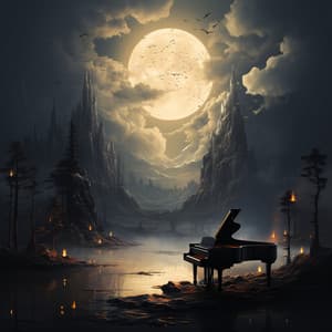 Minuetos Del Rayo De Luna: Bailes De Piano A La Luz De Las Estrellas - Piano Jazz Tarde en la noche