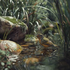 Soothing Binaural Relaxation with Nature Creek and Birds - Weather FX
