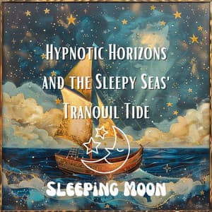 Hypnotic Horizons and the Sleepy Seas' Tranquil Tide - Sleeping Moon