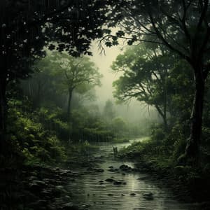 Sinfonía De Gotas De Lluvia: Sonidos De Lluvia Serena Para El Spa Y Masajes - Sonidos del viento