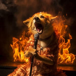 Fire Dog: Canine Flame Tunes - Olvidará