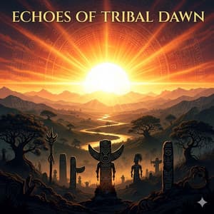 Echoes of Tribal Dawn - Tribal Drums