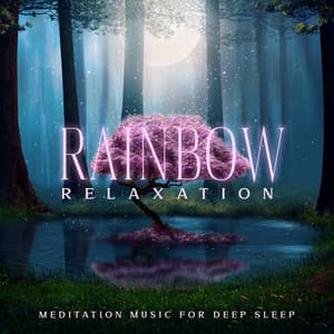 Rainbow Relaxation - Rain Meditation Music for Deep Sleep and Overthinking - Deep Sleep Music Academy