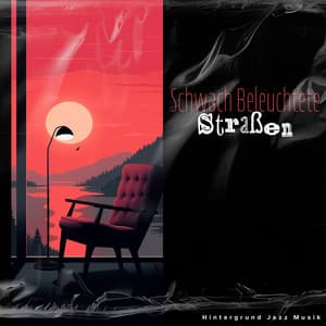 Schwach Beleuchtete Straßen - Hintergrund Jazz Musik