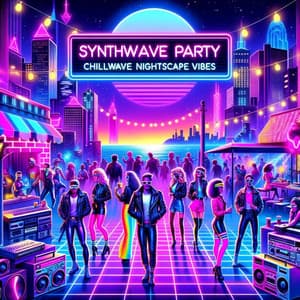 Synthwave Party: Chillwave Nightscape Vibes - Synthwave Chillout Vibes