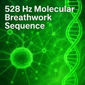 528 Hz Molecular Breathwork Sequence - 528 Hz Solfeggio Frequencies