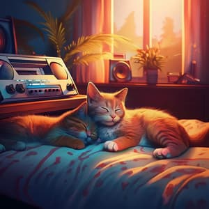 Melodías Lofi De Maullidos: Música Para La Relajación De Los Gatos - Delta Ondas Puras