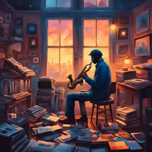 Midnight Study Vibes: Lo-Fi Jazz & Chill Mellow Sax - Lofi Hip-Hop Beats