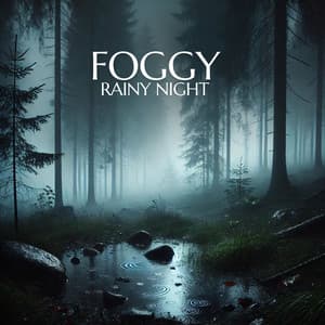 Foggy Rainy Night: Perfect Ambience for Calm Sleeping - Melatonin Monk