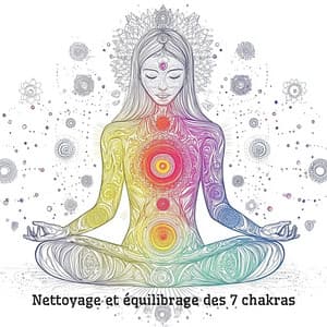 Nettoyage et équilibrage des 7 chakras: Essence de l'esprit, Corps et de l'âme, Musique de méditation, Sagesse orientale, Réalisation de l'illumination - Zen Méditation Ambiance