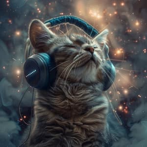Cat's Evening Harmony: Soothing Tunes for Feline Calm - Sleepy Cats