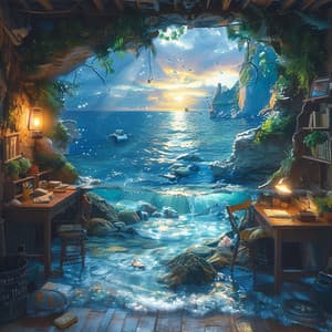 Retiro De Estudio: Paisaje Sonoro De Meditación Para El Compromiso Cognitivo - Estudiar el Fondo