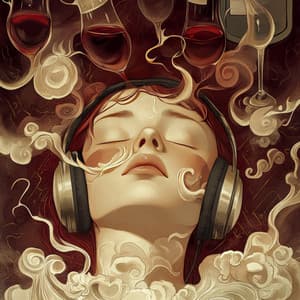 Miragem Celestial: Uma Pintura Cativante na Praia dos Sonhos - Musicoterapia de Lluvia