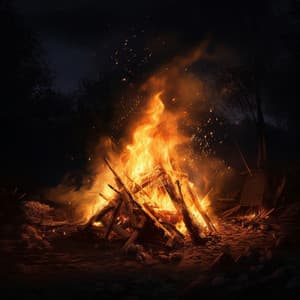 Fire's Spa Retreat: Warmth and Wellness Melodies - Healing Music Collective