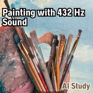Painting with 432 Hz Sound - AI Study