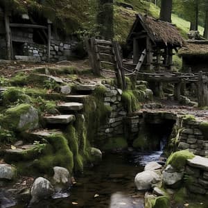 Serenidad Del Agua: Trío Armonioso Del Río - Sonidos de la naturaleza en todo el mundo