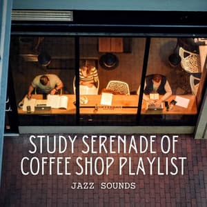 Jazz Sounds: Study Serenade of Coffee Shop Playlist - Cafe Music