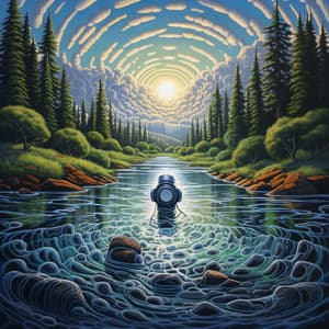 Waterfall Spa Melody: Stereo Blissful Flow - Slow Sex Music