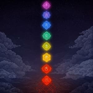 Réinitialisation des Chakras Tibétains: Fréquences de Guérison Tibétaines pour l'Équilibrage des Chakras Pendant Votre Sommeil - Pluie relaxante