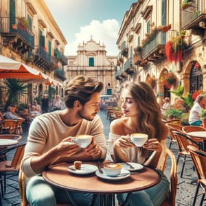 Romantic Cafe in Italy - Alice Hundred