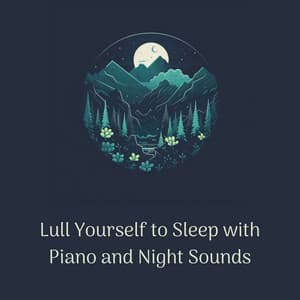 Lull Yourself to Sleep with Piano and Night Sounds - Night Ambience Lovers