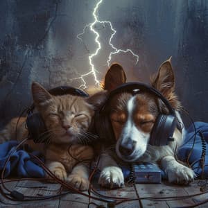 Pets in Thunder: Soothing Music Tunes - Pet Music Artists