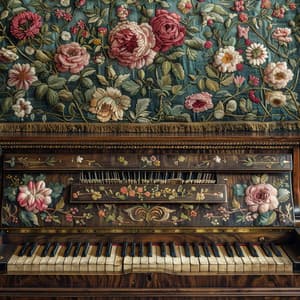 Tapiz De Piano: Notas Tejidas - La arpa y el piano