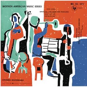 Cowell: Violin Sonata No. 1 & How Old is Song - Shapero: Sonata for Piano 4 Hands - Joseph Szigeti