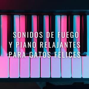 Maullidos Armoniosos: Sonidos De Fuego Y Piano Relajantes Para Gatos Felices - Pianoramix