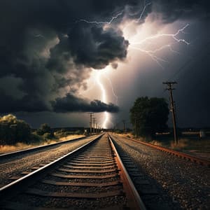 Thunder's Gentle Study Ambience: Soothing Storm Sounds - Relaxation Study Music