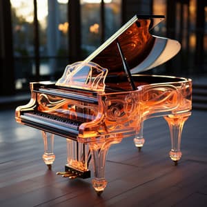 Estudio De Piano: Melodía De Mentes Tranquilas - Piano Romantico