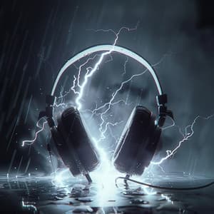 Lightning's Harmony: Thunder Music Fusion - Halcyon Lounge