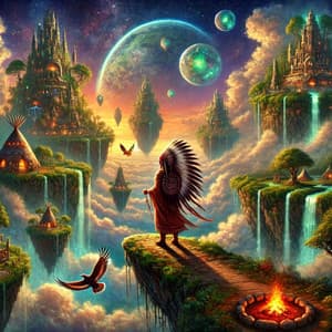 Flauto dei Regni Nascosti: Suoni Cosmici del Flauto Nativo per una Profonda Esplorazione Spirituale e Proiezione Astrale - Musica Nativa Club