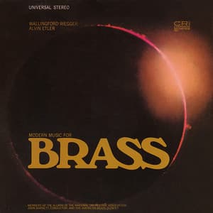 Modern Music for Brass - Members of the Alumni of the National Orchestral Association