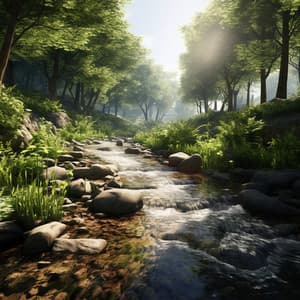 Focus Stream: Water Meditation Concentration Melodies - Mind of Peace