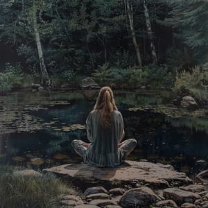 Calming Sounds Music for Reflective Meditation - Meditation Music Universe