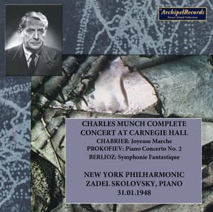 Charles Münch Complete Concert at Carnegie Hall - New York Philharmonic