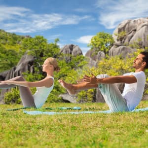 Elemental Practice: Piano Rain Yoga Serenity - Relaxed Piano Music