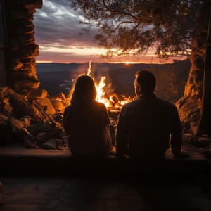 Serenatas Acariciadas Por Las Llamas: Música Relajante A La Luz Del Fuego - Sonidos de la naturaleza con música